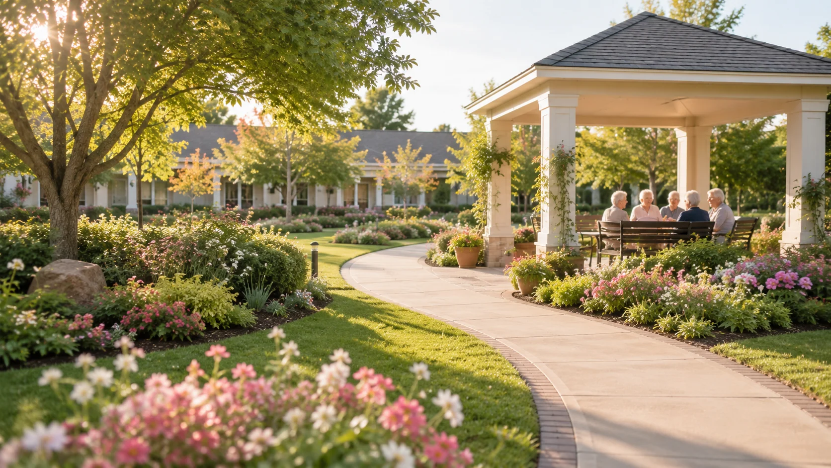Kosmos outdoor garden spaces in Standerton